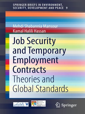 cover image of Job Security and Temporary Employment Contracts